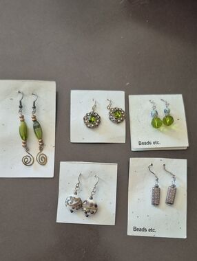1. Earrings - - $10 Each